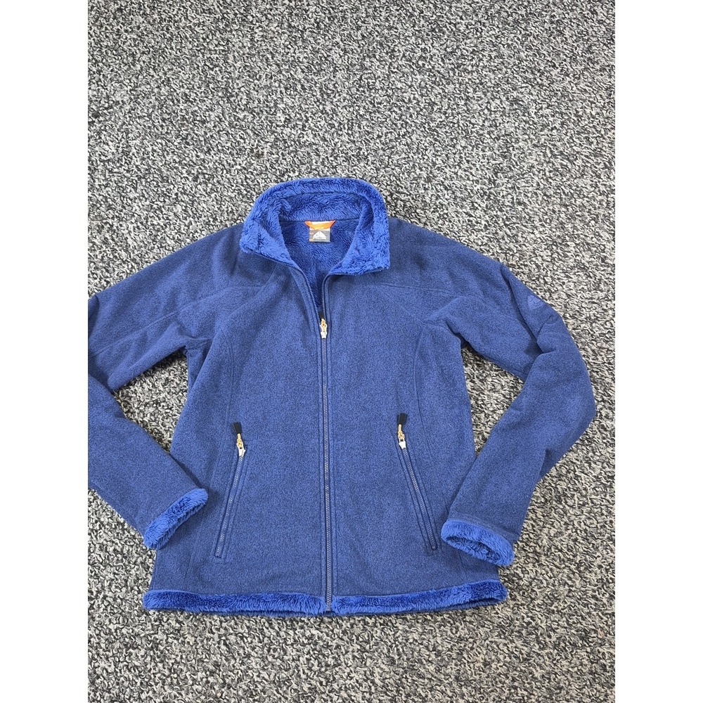 Nike ACG therma fleece Sweater full zip womens Medium Blue Long sleeve